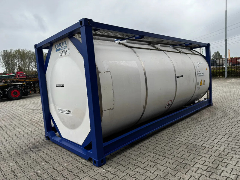 CIMC 20FT ISO, 25.050L / 1-COMP / 3 BAFFELS / T11 / 4 manholes / ADR valid until 04/2027 - Tank container: picture 4 CIMC 20FT ISO, 25.050L / 1-COMP / 3 BAFFELS / T11 / 4 manholes / ADR valid until 04/2027 - Tank container: picture 4