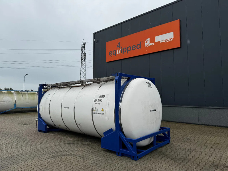 CPV 20FT SWAP, 30.900L, UN PORTABLE, T7, 2.5Y+ CSC test: 07/2026 - Storage tank: picture 2 CPV 20FT SWAP, 30.900L, UN PORTABLE, T7, 2.5Y+ CSC test: 07/2026 - Storage tank: picture 2