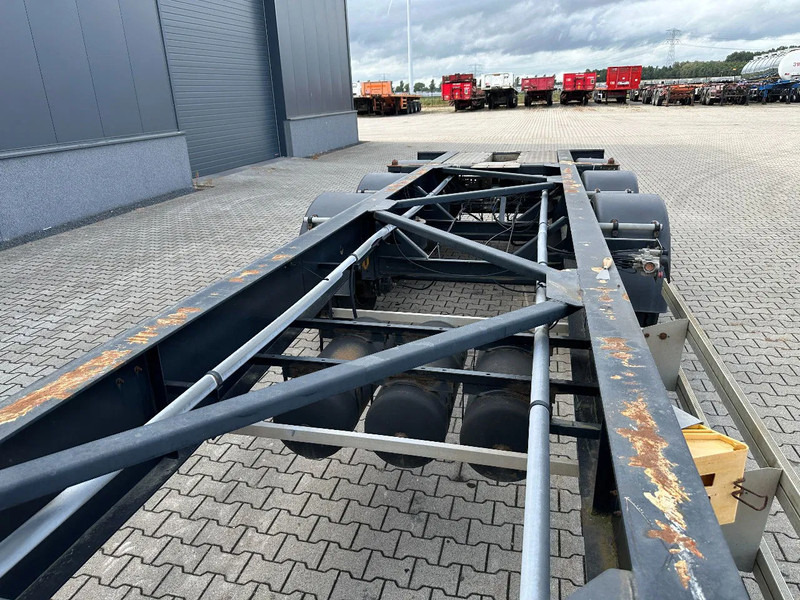 Container transporter/ Swap body semi-trailer Diversen Turbo's Hoet 20FT HC GOOSENECK ADR CHASSIS, BPW + DISC, ADR (FL, AT, OX), 2x available: picture 9