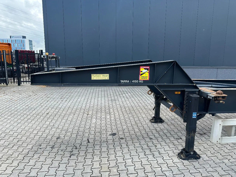 Container transporter/ Swap body semi-trailer Diversen Turbo's Hoet 20FT HC GOOSENECK ADR CHASSIS, BPW + DISC, ADR (FL, AT, OX), 2x available: picture 8