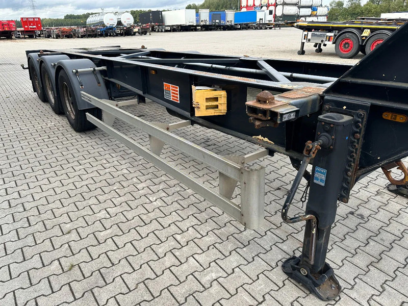 Container transporter/ Swap body semi-trailer Diversen Turbo's Hoet 20FT HC GOOSENECK ADR CHASSIS, BPW + DISC, ADR (FL, AT, OX), 2x available: picture 13