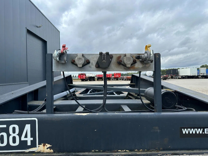 Container transporter/ Swap body semi-trailer Diversen Turbo's Hoet 20FT HC GOOSENECK ADR CHASSIS, BPW + DISC, ADR (FL, AT, OX), 2x available: picture 6