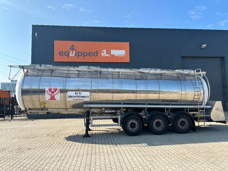 Feldbinder FOOD / LEVENSMIDDELEN / LEBENSMITTEL / 33.500L / 3-COMP / PUMP / NL-trailer / APK: 05-2026 - Tank semi-trailer: picture 2 Feldbinder FOOD / LEVENSMIDDELEN / LEBENSMITTEL / 33.500L / 3-COMP / PUMP / NL-trailer / APK: 05-2026 - Tank semi-trailer: picture 2