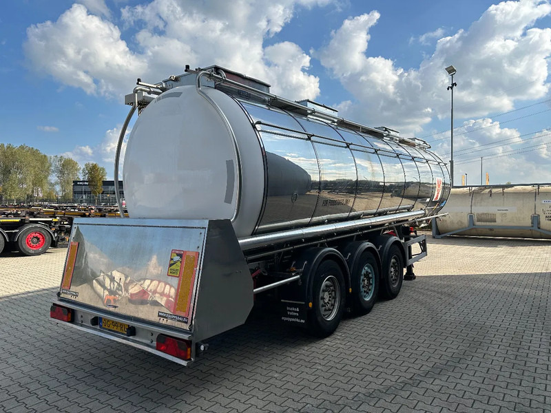 Feldbinder LEBENSMITTEL / LEVENSMIDDELEN FOOD / 33.500L / 3-COMP / PUMPE / NL-trailer / APK: 09-2026 - Tank semi-trailer: picture 3 Feldbinder LEBENSMITTEL / LEVENSMIDDELEN FOOD / 33.500L / 3-COMP / PUMPE / NL-trailer / APK: 09-2026 - Tank semi-trailer: picture 3