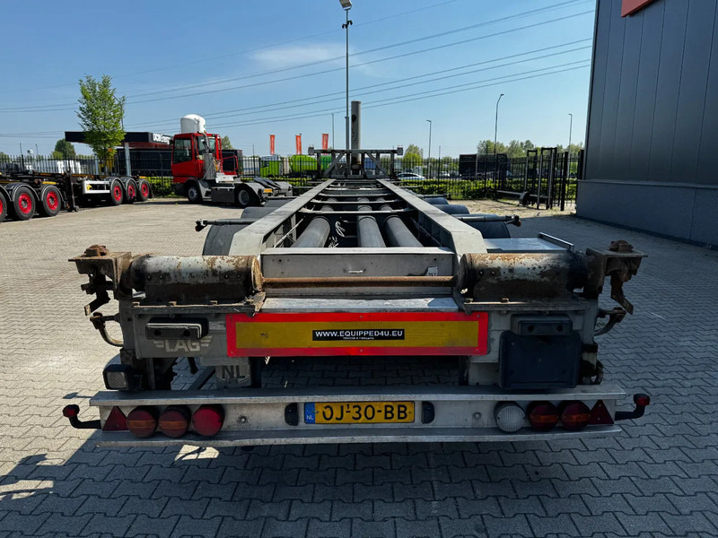 LAG 40FT Tipping-chassis, SELF SUPPORTING, BPW + DRUM, NL-chassis - Container transporter/ Swap body semi-trailer: picture 4 LAG 40FT Tipping-chassis, SELF SUPPORTING, BPW + DRUM, NL-chassis - Container transporter/ Swap body semi-trailer: picture 4