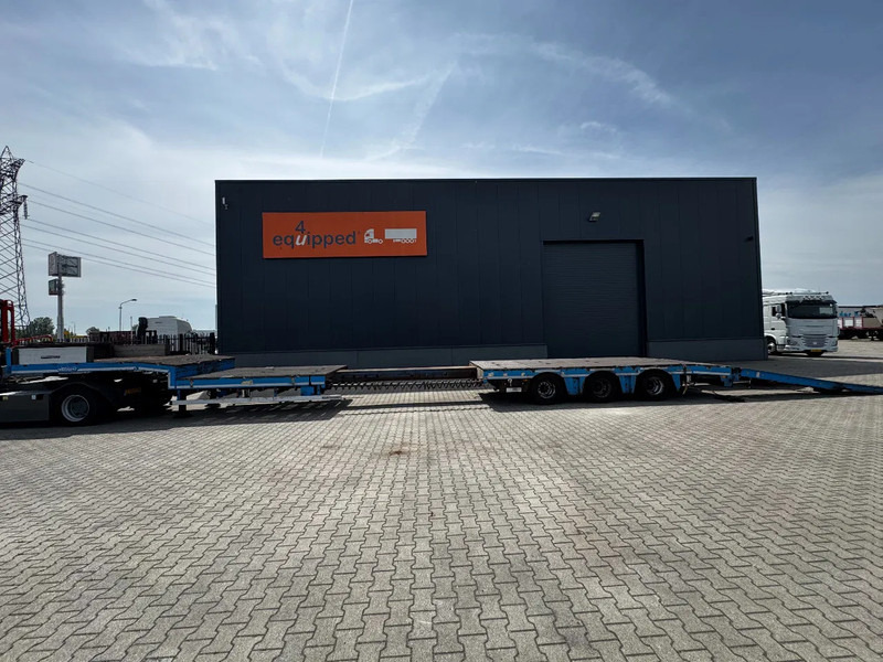 Nooteboom OSD-48-03V lowloader, NL-trailer, APK: 06/2026, hydraulic ramps + platform, 370cm extendable, SAF + drum, - Low loader semi-trailer: picture 4 Nooteboom OSD-48-03V lowloader, NL-trailer, APK: 06/2026, hydraulic ramps + platform, 370cm extendable, SAF + drum, - Low loader semi-trailer: picture 4