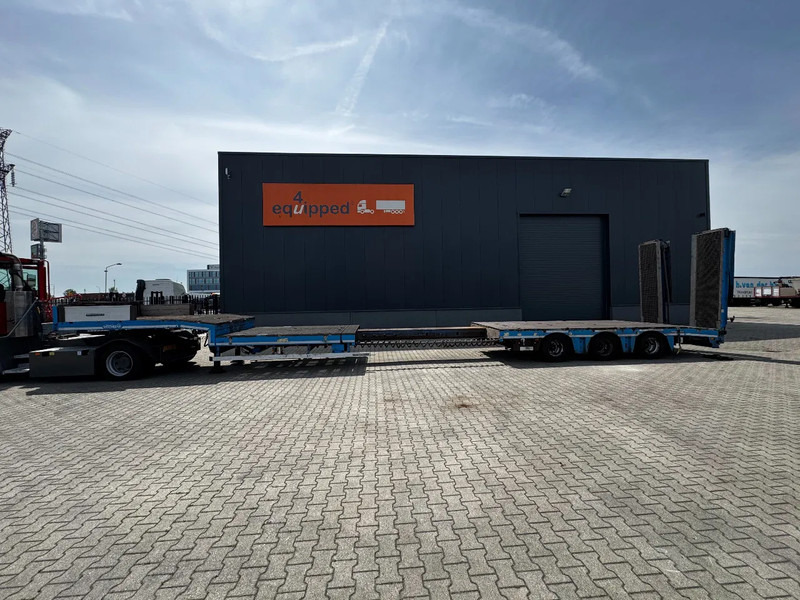 Nooteboom OSD-48-03V lowloader, NL-trailer, APK: 06/2026, hydraulic ramps + platform, 370cm extendable, SAF + drum, - Low loader semi-trailer: picture 5 Nooteboom OSD-48-03V lowloader, NL-trailer, APK: 06/2026, hydraulic ramps + platform, 370cm extendable, SAF + drum, - Low loader semi-trailer: picture 5