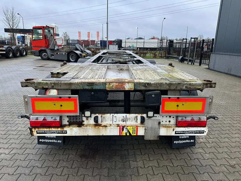 TURBO'S HOET 20FT/30FT, ADR (FL, AT), empty weight: 3.720kg, liftaxle, SAF disc - Container transporter/ Swap body semi-trailer: picture 4 TURBO'S HOET 20FT/30FT, ADR (FL, AT), empty weight: 3.720kg, liftaxle, SAF disc - Container transporter/ Swap body semi-trailer: picture 4