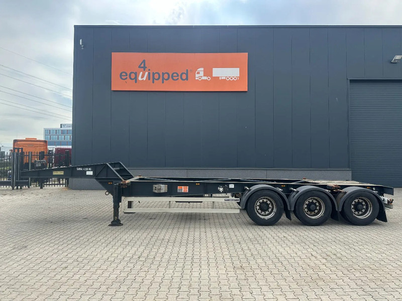 TURBOS HOET Turbo's Hoet 20FT High Cube GOOSENECK ADR CHASSIS / BPW + DISC / ADR (FL, AT, OX) / NL- trailer / APK / 2x available - Container transporter/ Swap body semi-trailer: picture 2 TURBOS HOET Turbo's Hoet 20FT High Cube GOOSENECK ADR CHASSIS / BPW + DISC / ADR (FL, AT, OX) / NL- trailer / APK / 2x available - Container transporter/ Swap body semi-trailer: picture 2