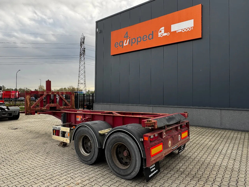 Van Hool 2 AXLE 20FT TIPPING-CHASSIS, TWIN-TIRES, BPW + DRUM - Container transporter/ Swap body semi-trailer: picture 4 Van Hool 2 AXLE 20FT TIPPING-CHASSIS, TWIN-TIRES, BPW + DRUM - Container transporter/ Swap body semi-trailer: picture 4