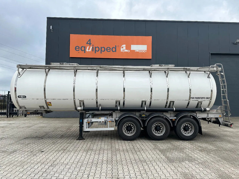 Van Hool FOOD / RVS chassis / empty weight: 5.860kg / 29.500L / 1-comp.+ 1 baffel / discbrakes / NL / APK: 05/2026 - Tank semi-trailer: picture 2 Van Hool FOOD / RVS chassis / empty weight: 5.860kg / 29.500L / 1-comp.+ 1 baffel / discbrakes / NL / APK: 05/2026 - Tank semi-trailer: picture 2