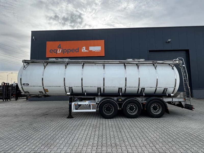 Van Hool LEBENSMITTEL / RVS Rahmen / Leergewicht: 5.860kg / 29.500L / 1-Kammer+ 1 Schwallwand / Scheibebremse / NL / APK 02-2026 - Tank semi-trailer: picture 2 Van Hool LEBENSMITTEL / RVS Rahmen / Leergewicht: 5.860kg / 29.500L / 1-Kammer+ 1 Schwallwand / Scheibebremse / NL / APK 02-2026 - Tank semi-trailer: picture 2