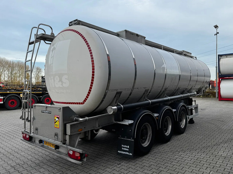 Van Hool LEVENSMIDDEL / RVS Rahmen / Leergewicht: 5.860kg / 29.500L / 1-Kammer+ 1 Schwallwand / Scheibebremse / NL / APK 03-2026 - Tank semi-trailer: picture 3 Van Hool LEVENSMIDDEL / RVS Rahmen / Leergewicht: 5.860kg / 29.500L / 1-Kammer+ 1 Schwallwand / Scheibebremse / NL / APK 03-2026 - Tank semi-trailer: picture 3