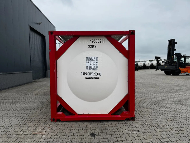 Welfit Oddy 20FT ISO, 24.990L / 1-COMP / 3 BAFFELS / T11 / 22K2 / 4 manholes / 5Y- + CSC-inspection valid until 04/2028 - Tank container: picture 5 Welfit Oddy 20FT ISO, 24.990L / 1-COMP / 3 BAFFELS / T11 / 22K2 / 4 manholes / 5Y- + CSC-inspection valid until 04/2028 - Tank container: picture 5