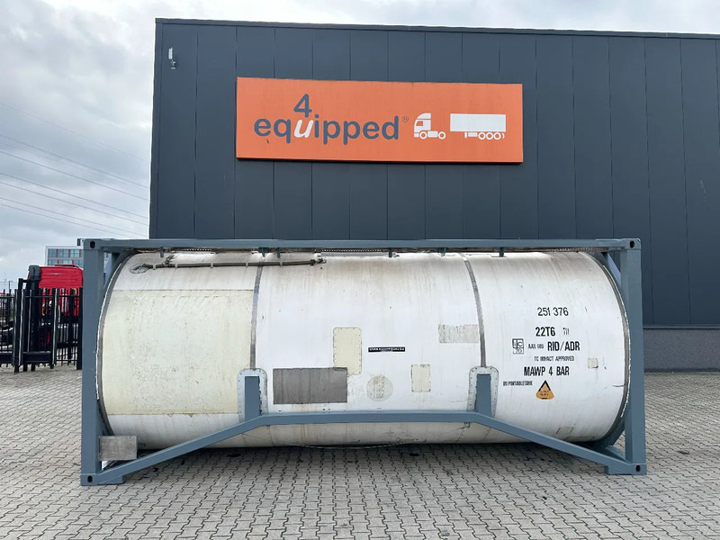 Welfit Oddy 24.890L / 1-COMP, 20FT ISO, UN PORTABLE T11, NEW 5Y- + CSC inspection: 04-2028 - Storage tank: picture 2 Welfit Oddy 24.890L / 1-COMP, 20FT ISO, UN PORTABLE T11, NEW 5Y- + CSC inspection: 04-2028 - Storage tank: picture 2