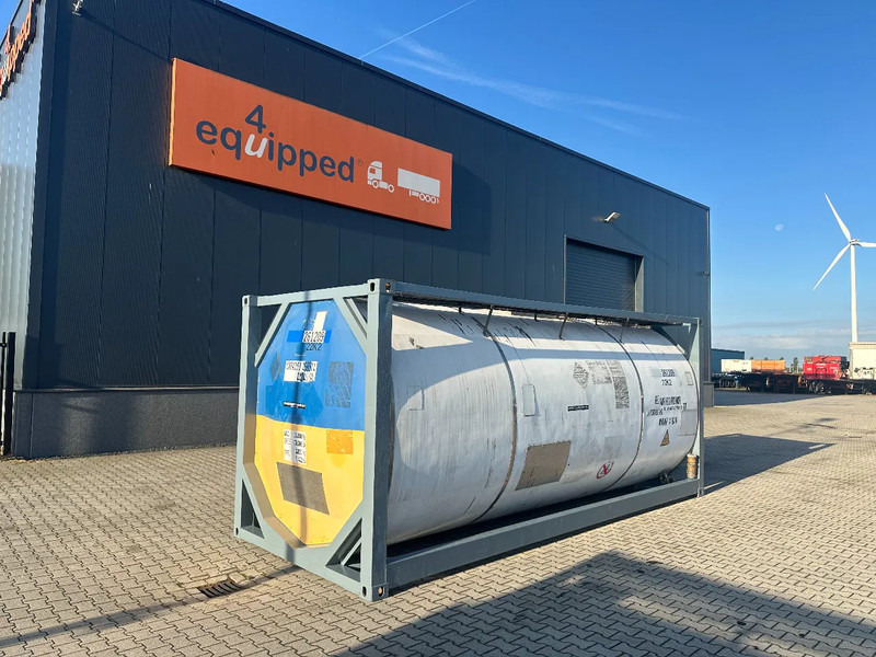 Welfit Oddy 25.830L/1-COMP, 20FT ISO, UN PORTABLE T11, valid 5Y inspection: 02-2027 - Storage tank: picture 1 Welfit Oddy 25.830L/1-COMP, 20FT ISO, UN PORTABLE T11, valid 5Y inspection: 02-2027 - Storage tank: picture 1