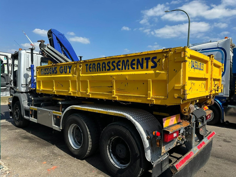 CONTAINER + CRANE FASSI F85.22 - 4m50 platform - 2x hydr - 2 extra hydr Functions for grabber + rotator - 5m70 total length - Hook lift/ Skip loader system: picture 4 CONTAINER + CRANE FASSI F85.22 - 4m50 platform - 2x hydr - 2 extra hydr Functions for grabber + rotator - 5m70 total length - Hook lift/ Skip loader system: picture 4