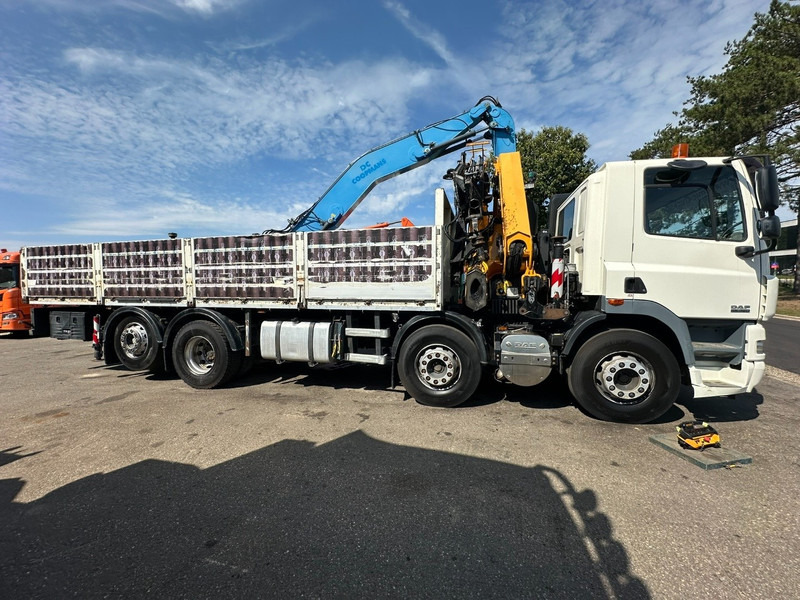 DAF CF 85.360 8x2 + CRANE (25m!) EFFER 305 6S + JIB 4S + ROTATOR - PLATORM 7m60 - LIFT + STEERING AXLE - EURO 5 - BE - Dropside/ Flatbed truck, Crane truck: picture 4 DAF CF 85.360 8x2 + CRANE (25m!) EFFER 305 6S + JIB 4S + ROTATOR - PLATORM 7m60 - LIFT + STEERING AXLE - EURO 5 - BE - Dropside/ Flatbed truck, Crane truck: picture 4