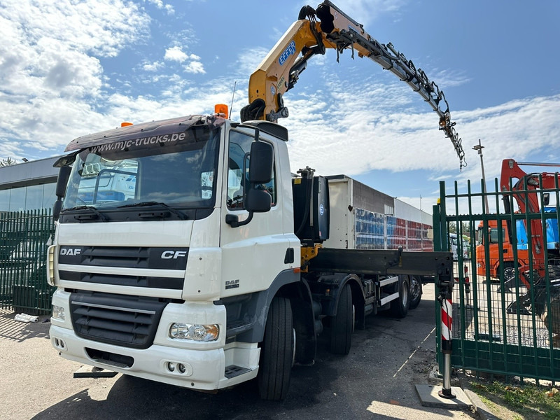 DAF CF 85.360 8x2 + CRANE (25m!) EFFER 305 6S + JIB 4S + ROTATOR - PLATORM 7m60 - LIFT + STEERING AXLE - EURO 5 - BE - Dropside/ Flatbed truck, Crane truck: picture 3 DAF CF 85.360 8x2 + CRANE (25m!) EFFER 305 6S + JIB 4S + ROTATOR - PLATORM 7m60 - LIFT + STEERING AXLE - EURO 5 - BE - Dropside/ Flatbed truck, Crane truck: picture 3