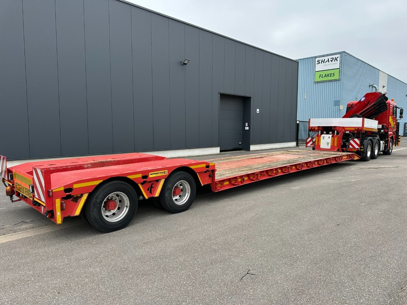 Low loader semi-trailer Faymonville 47.5T STBZ-2VA 8m +5m50 LOWBED - TIEFBETT / REMOVABLE NECK - ABNEHMBARE SCHWANENHALS - HYDR STEERING AXLES / LENKACHSEN - SAF: picture 6