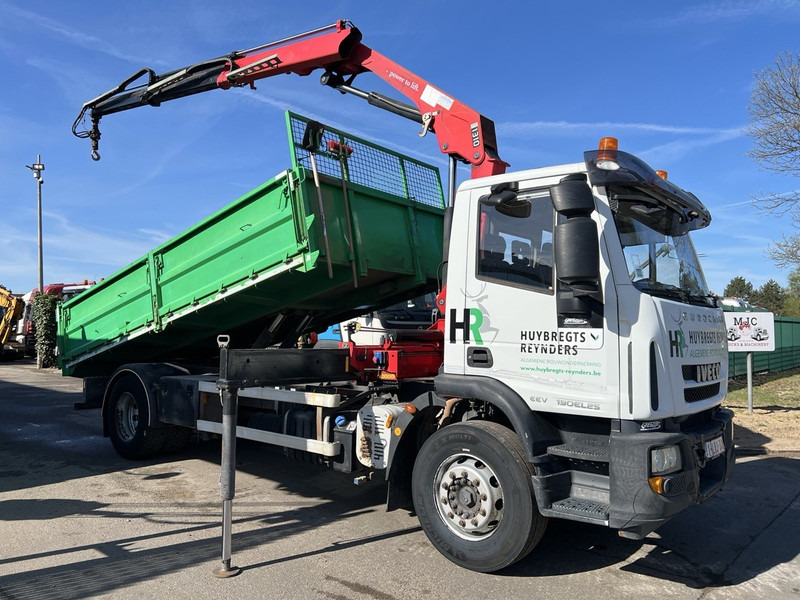 Iveco Eurocargo 190EL25 KIPPER + KRAAN HMF 1310 K2 (8,3m) - *138.709km* - EURO V EEV - Tipper, Crane truck: picture 1 Iveco Eurocargo 190EL25 KIPPER + KRAAN HMF 1310 K2 (8,3m) - *138.709km* - EURO V EEV - Tipper, Crane truck: picture 1