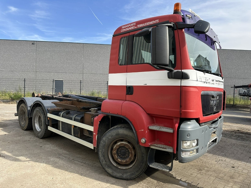 MAN TGA 26.400 6x4 AJK 20T - 5180mm - AS TRONIC AUTOMATIC - STEEL SPRING / BLATT - BIG AXLES / AP ACHSEN - Hook lift truck: picture 1 MAN TGA 26.400 6x4 AJK 20T - 5180mm - AS TRONIC AUTOMATIC - STEEL SPRING / BLATT - BIG AXLES / AP ACHSEN - Hook lift truck: picture 1
