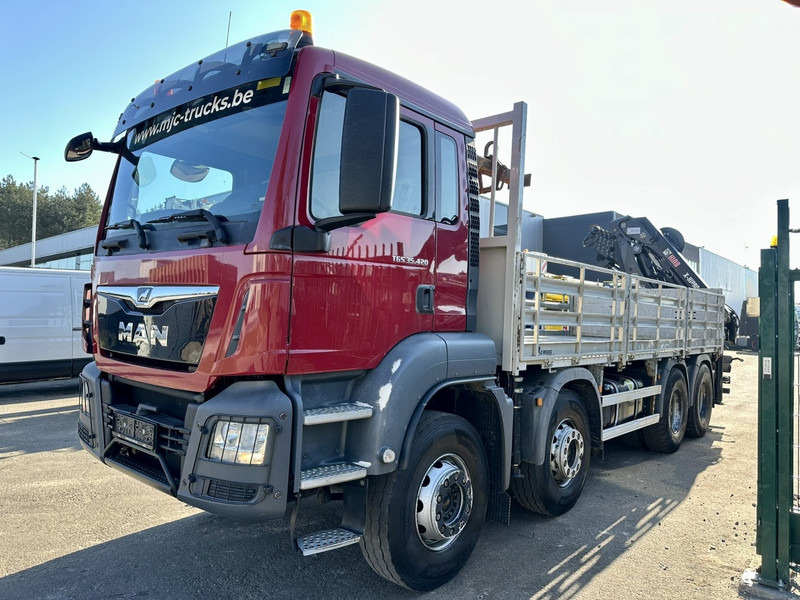 MAN TGS 35.420 8x4 + CRANE HIAB X-HIPRO 302 EP-5 - 192.000km - ROTATOR - 5/6 F - PLATFORM 6m55 - AIR SUSPENSION - TUV 06/2025 - TOP CONDITION - Dropside/ Flatbed truck, Crane truck: picture 3 MAN TGS 35.420 8x4 + CRANE HIAB X-HIPRO 302 EP-5 - 192.000km - ROTATOR - 5/6 F - PLATFORM 6m55 - AIR SUSPENSION - TUV 06/2025 - TOP CONDITION - Dropside/ Flatbed truck, Crane truck: picture 3