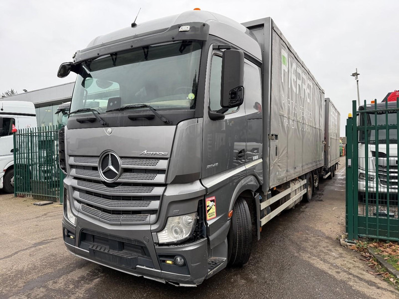 Mercedes-Benz ACTROS 2645 6x2 105m³ JUMBO + CRANE PALFINGER PK19001 (4x) - RETARDER - RADIO - *FULL AIR* - FRIGO - EURO 6 - SAF AS - BELGIAN TRUCK - Crane truck: picture 3 Mercedes-Benz ACTROS 2645 6x2 105m³ JUMBO + CRANE PALFINGER PK19001 (4x) - RETARDER - RADIO - *FULL AIR* - FRIGO - EURO 6 - SAF AS - BELGIAN TRUCK - Crane truck: picture 3