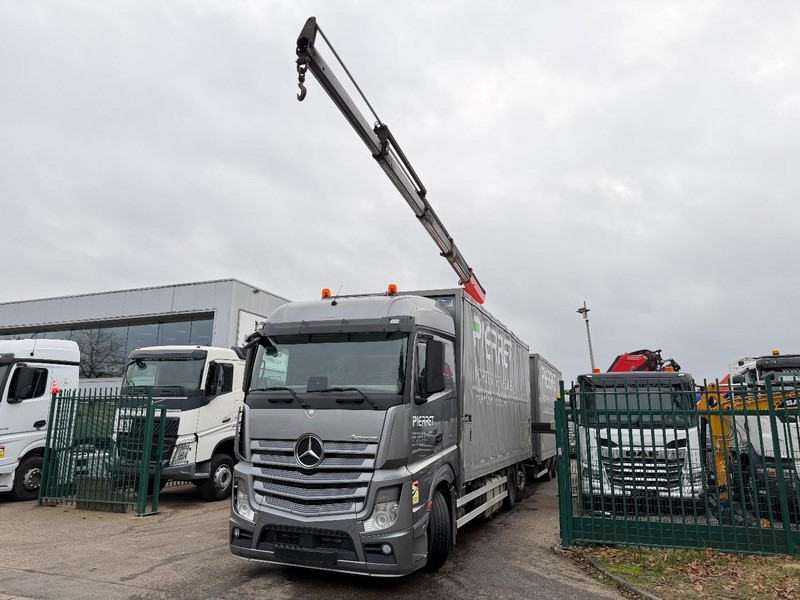 Mercedes-Benz ACTROS 2645 6x2 105m³ JUMBO + KRAN PALFINGER PK19001 (4x) - RETARDER - RADIO - *FULL AIR* - FRIGO - EURO 6 - SAF AS - BELGIAN TRUCK - Box truck, Crane truck: picture 4 Mercedes-Benz ACTROS 2645 6x2 105m³ JUMBO + KRAN PALFINGER PK19001 (4x) - RETARDER - RADIO - *FULL AIR* - FRIGO - EURO 6 - SAF AS - BELGIAN TRUCK - Box truck, Crane truck: picture 4