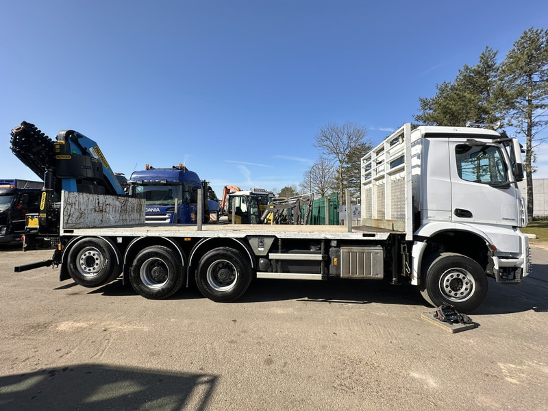 Mercedes-Benz AROCS 3246 8x4 TRIDEM + CRANE (25m!) PALFINGER PK 34002 G SH (8x) - *102.000km* - LIFT + STEERING AXLE - PLATFORM 6m65 + TWISTLOCKS - Dropside/ Flatbed truck, Crane truck: picture 4 Mercedes-Benz AROCS 3246 8x4 TRIDEM + CRANE (25m!) PALFINGER PK 34002 G SH (8x) - *102.000km* - LIFT + STEERING AXLE - PLATFORM 6m65 + TWISTLOCKS - Dropside/ Flatbed truck, Crane truck: picture 4