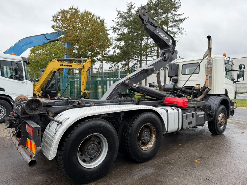 Scania 114C-380 6X4 HOOKLIFT / GANCHO HIAB MULTILIFT - RETARDER - A/C - EURO 3 - SPRING / BALLESTAS / BLATT / LAMES - Hook lift truck: picture 5 Scania 114C-380 6X4 HOOKLIFT / GANCHO HIAB MULTILIFT - RETARDER - A/C - EURO 3 - SPRING / BALLESTAS / BLATT / LAMES - Hook lift truck: picture 5