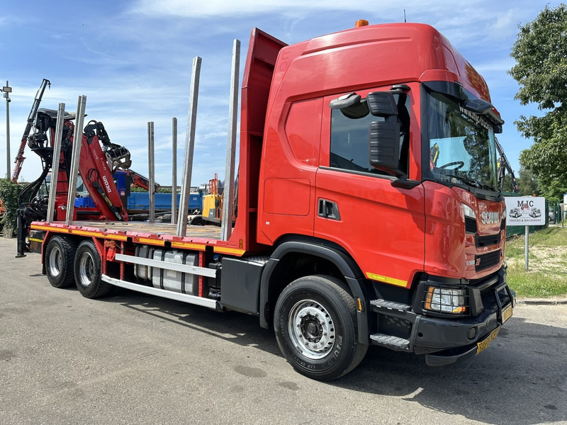 Scania G500 XT 6x4 WOOD / TIMBER / HOLZ CRANE PALFINGER EPSILON Q150Z + RETARDER - FULL AIR SUSP. - BE TRUCK - Log truck, Crane truck: picture 2 Scania G500 XT 6x4 WOOD / TIMBER / HOLZ CRANE PALFINGER EPSILON Q150Z + RETARDER - FULL AIR SUSP. - BE TRUCK - Log truck, Crane truck: picture 2