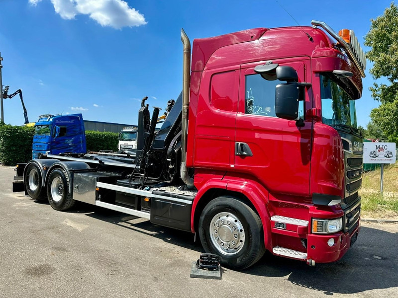Scania R580 6X2 V8 HOOKLIFT + CRANE HIAB 211 E-4 HIPRO - ROTATOR - RETARDER - ALCOA ALU - RADIO - NL TRUCK - Hook lift truck, Crane truck: picture 2 Scania R580 6X2 V8 HOOKLIFT + CRANE HIAB 211 E-4 HIPRO - ROTATOR - RETARDER - ALCOA ALU - RADIO - NL TRUCK - Hook lift truck, Crane truck: picture 2