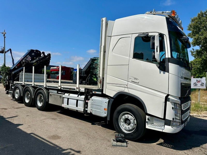 Volvo FH 420 8x4 TRIDEM KRAANWAGEN + (26m!) HIAB 408 E-8 + 2 ME HIPRO + WINCH - 63.000km ONLY - CREWCAB 4 SEATER - PLATFORM 7m - TOP CONDITION - Dropside/ Flatbed truck, Crane truck: picture 1 Volvo FH 420 8x4 TRIDEM KRAANWAGEN + (26m!) HIAB 408 E-8 + 2 ME HIPRO + WINCH - 63.000km ONLY - CREWCAB 4 SEATER - PLATFORM 7m - TOP CONDITION - Dropside/ Flatbed truck, Crane truck: picture 1