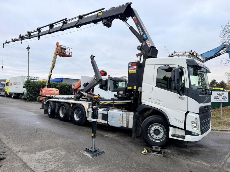 Volvo FH 500 8x4 TRIDEM HOOKLIFT + (25m!) CRANE HIAB 302 E-8x + 1 ME + WINCH - *127.000km* - *1976h crane hours* - TOP CONDITION - BE TRUCK - Hook lift truck, Crane truck: picture 1 Volvo FH 500 8x4 TRIDEM HOOKLIFT + (25m!) CRANE HIAB 302 E-8x + 1 ME + WINCH - *127.000km* - *1976h crane hours* - TOP CONDITION - BE TRUCK - Hook lift truck, Crane truck: picture 1