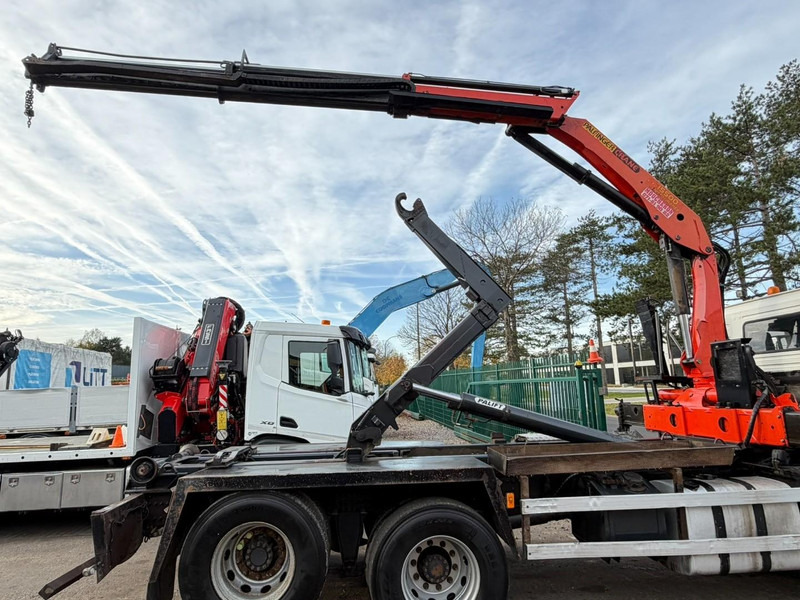Hook lift truck, Crane truck Volvo FM 400 6x2 HOOKLIFT + CRANE PALFINGER PK 15500 B (2x) - 5/6 F - MANUAL - EURO 4 - BE TRUCK: picture 18 Hook lift truck, Crane truck Volvo FM 400 6x2 HOOKLIFT + CRANE PALFINGER PK 15500 B (2x) - 5/6 F - MANUAL - EURO 4 - BE TRUCK: picture 18