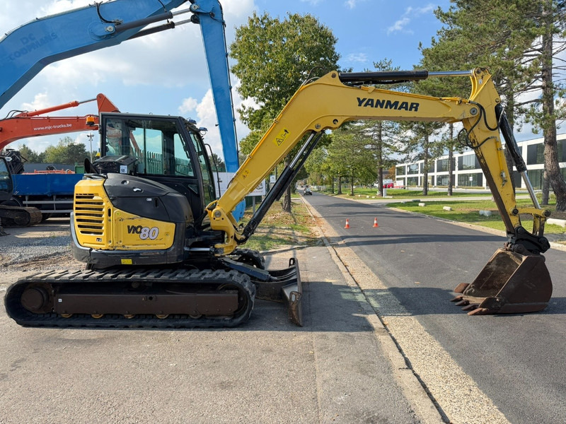 Yanmar VIO 80 8T - EXTRA HYDR F - 2013h - BLADE - A/C - QUICKHITCH - CE - BE MACHINE - Mini excavator: picture 4 Yanmar VIO 80 8T - EXTRA HYDR F - 2013h - BLADE - A/C - QUICKHITCH - CE - BE MACHINE - Mini excavator: picture 4