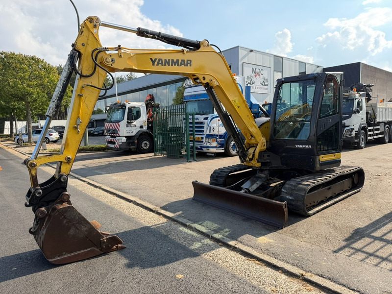 Yanmar VIO 80 8T - EXTRA HYDR F - 2013h - BLADE - A/C - QUICKHITCH - CE - BE MACHINE - Mini excavator: picture 2 Yanmar VIO 80 8T - EXTRA HYDR F - 2013h - BLADE - A/C - QUICKHITCH - CE - BE MACHINE - Mini excavator: picture 2