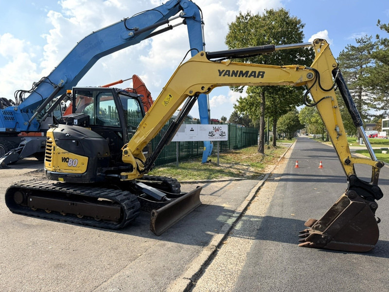 Yanmar VIO 80 8T - EXTRA HYDR F - 2013h - BLADE - A/C - QUICKHITCH - CE - BE MACHINE - Mini excavator: picture 1 Yanmar VIO 80 8T - EXTRA HYDR F - 2013h - BLADE - A/C - QUICKHITCH - CE - BE MACHINE - Mini excavator: picture 1