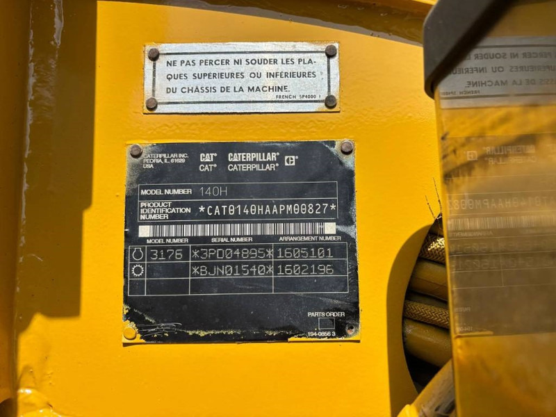 Grader Cat 140H: picture 8