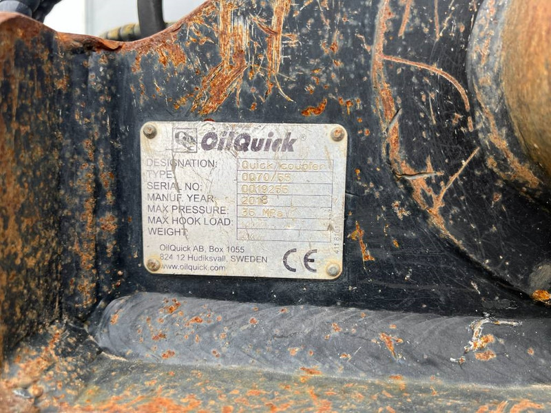 Quick coupler for Construction machinery OilQuick OQ70/55 - 323F: picture 10