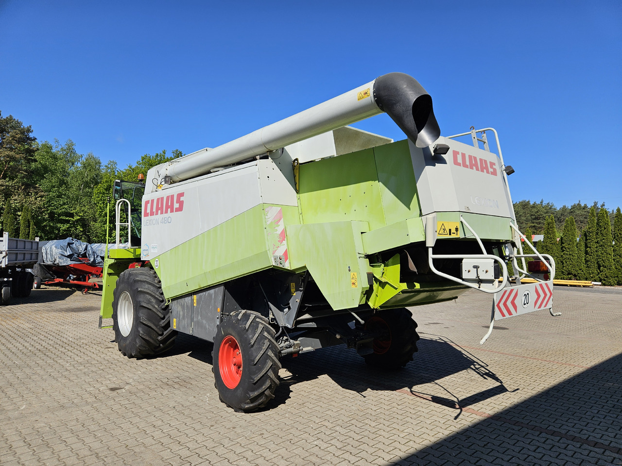 Claas Lexion 480 - Combine harvester: picture 3 Claas Lexion 480 - Combine harvester: picture 3