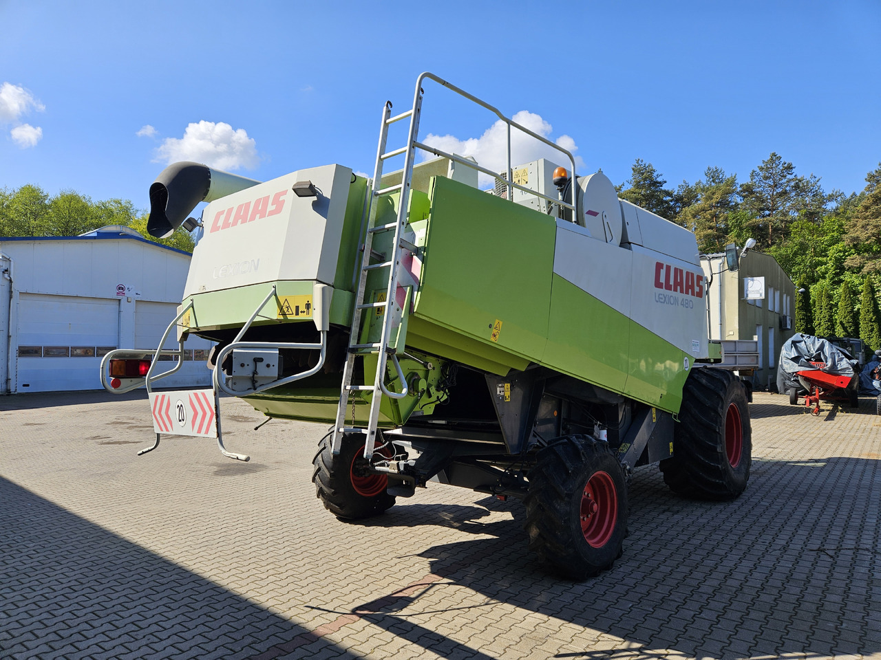 Claas Lexion 480 - Combine harvester: picture 5 Claas Lexion 480 - Combine harvester: picture 5