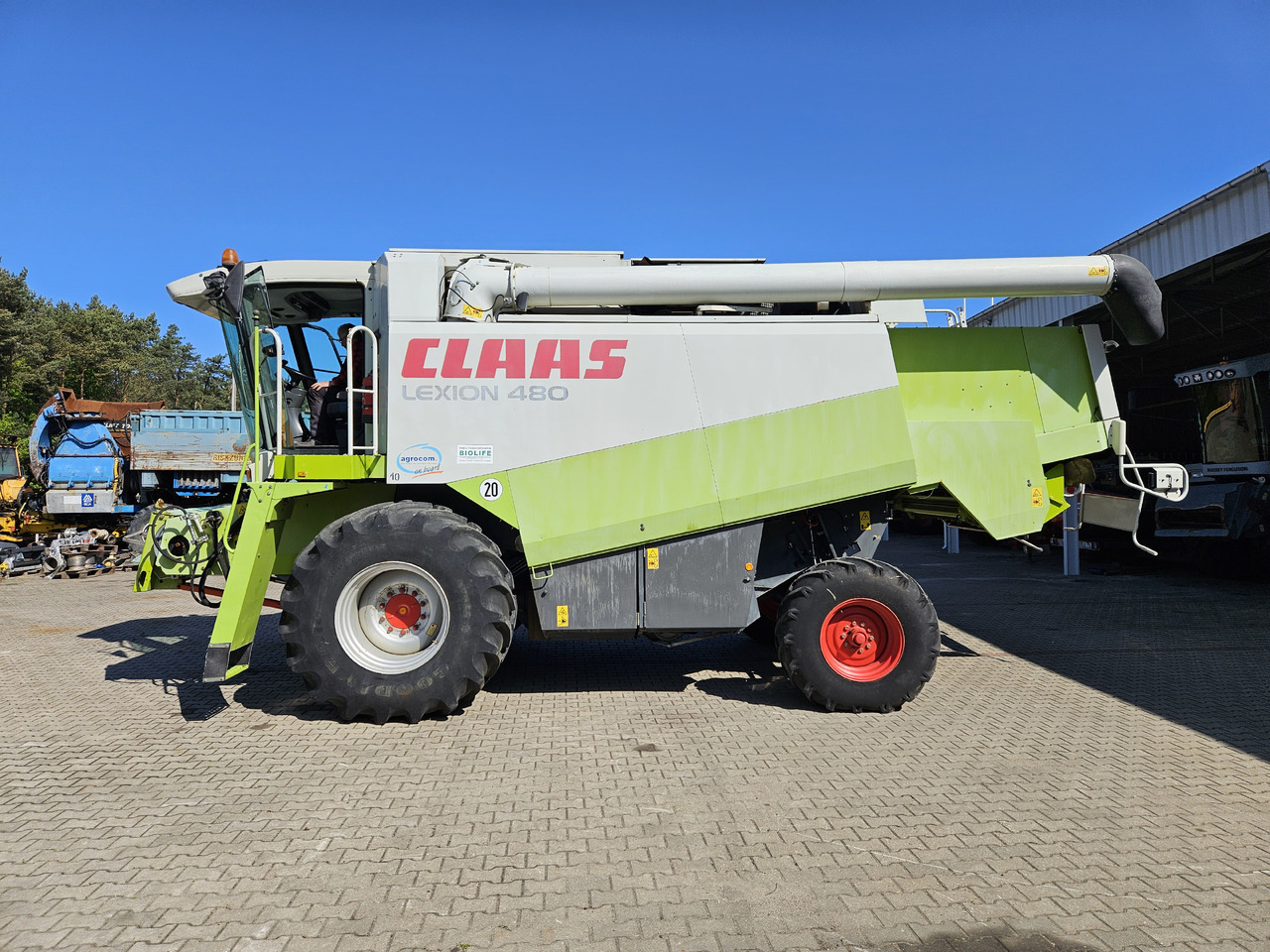 Claas Lexion 480 - Combine harvester: picture 3 Claas Lexion 480 - Combine harvester: picture 3