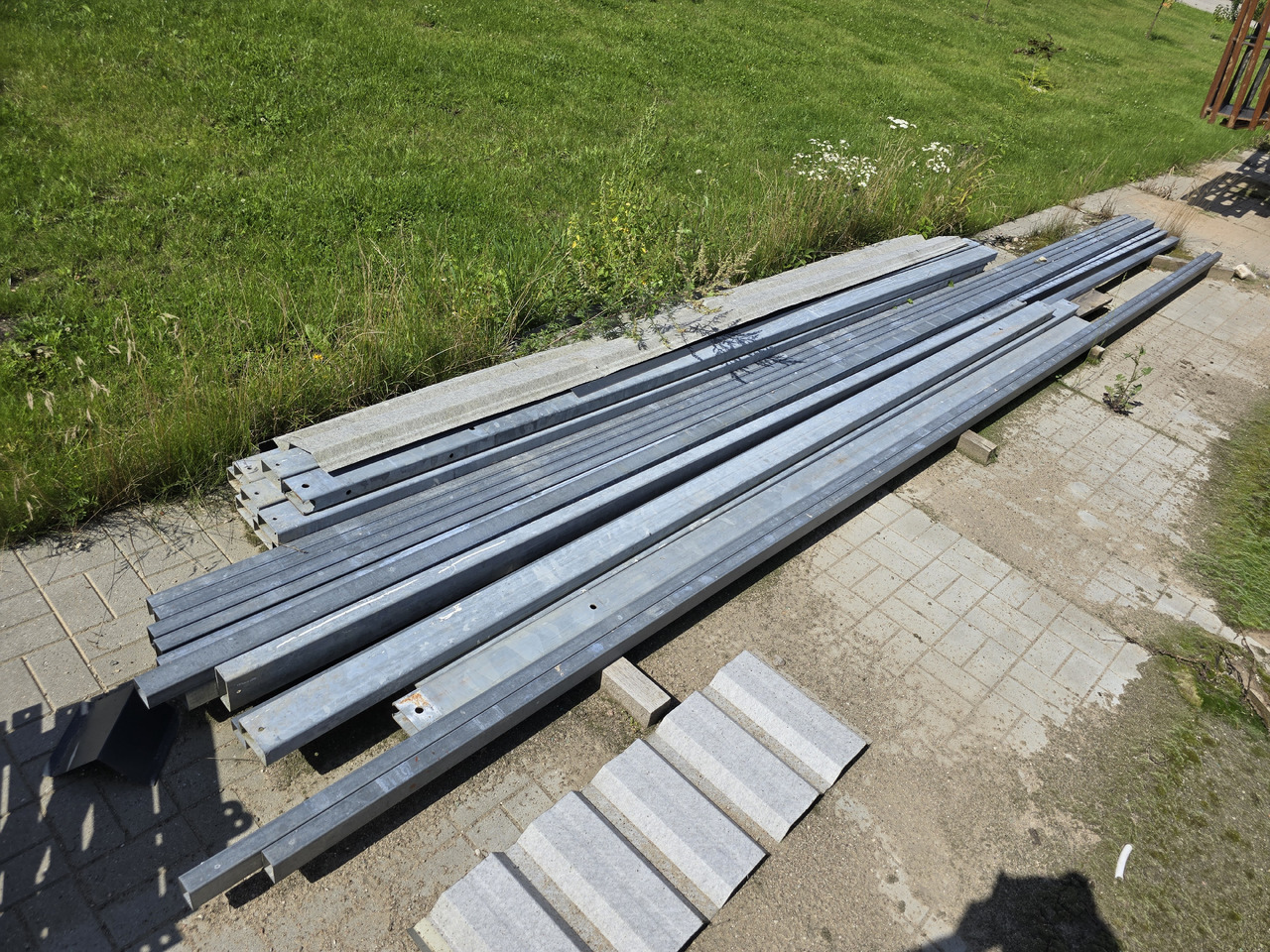 Konstrukcja hali / wiaty stalowej 8 m x 5 m (40 m2) ocynkowana NOWA - Construction equipment: picture 4 Konstrukcja hali / wiaty stalowej 8 m x 5 m (40 m2) ocynkowana NOWA - Construction equipment: picture 4