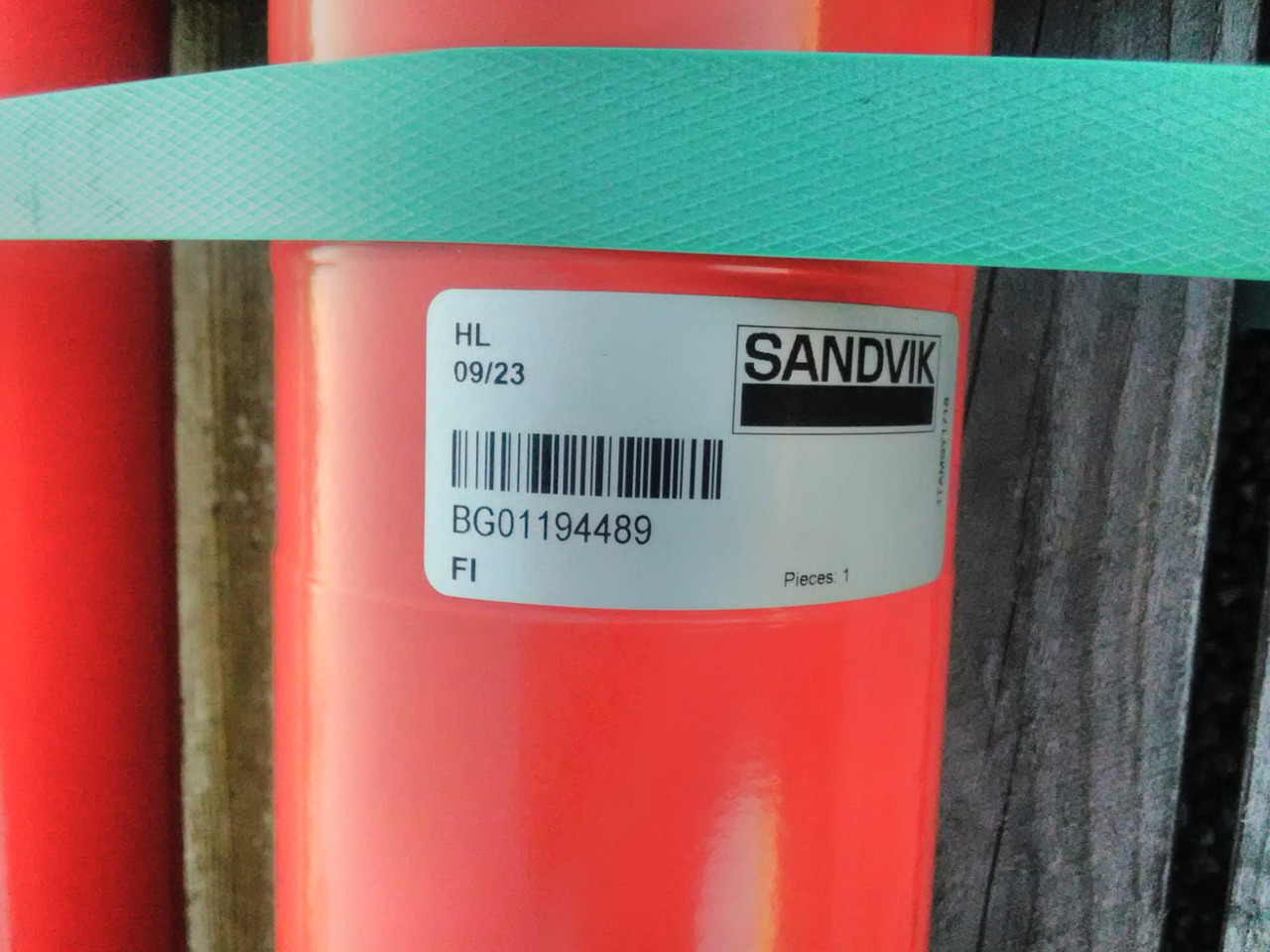 SANDVIK BG01194489 - Hydraulic cylinder for Drilling rig: picture 2 SANDVIK BG01194489 - Hydraulic cylinder for Drilling rig: picture 2
