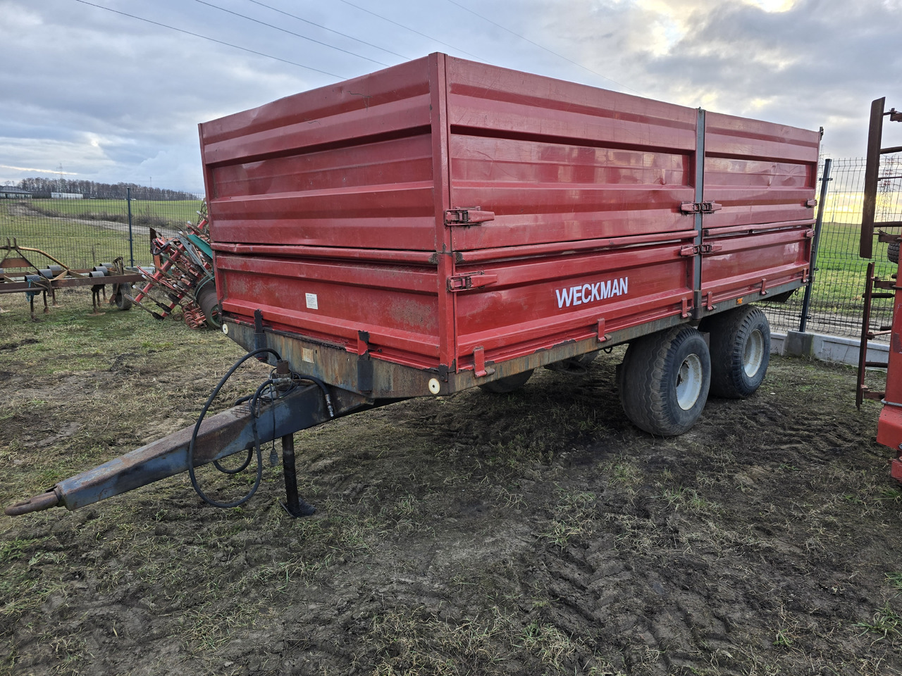 WECKMAN 11 t - Farm tipping trailer/ Dumper: picture 1 WECKMAN 11 t - Farm tipping trailer/ Dumper: picture 1