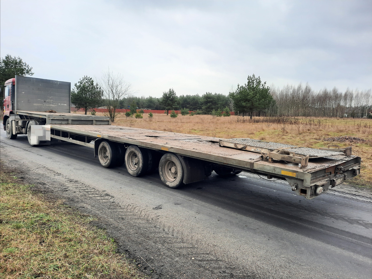 Fruehauf CNPTA3 - Low loader semi-trailer: picture 4 Fruehauf CNPTA3 - Low loader semi-trailer: picture 4