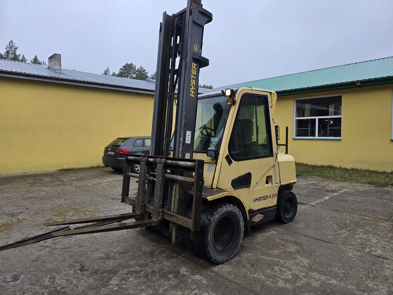 Hyster H4.00XM-5 - Diesel forklift: picture 4 Hyster H4.00XM-5 - Diesel forklift: picture 4