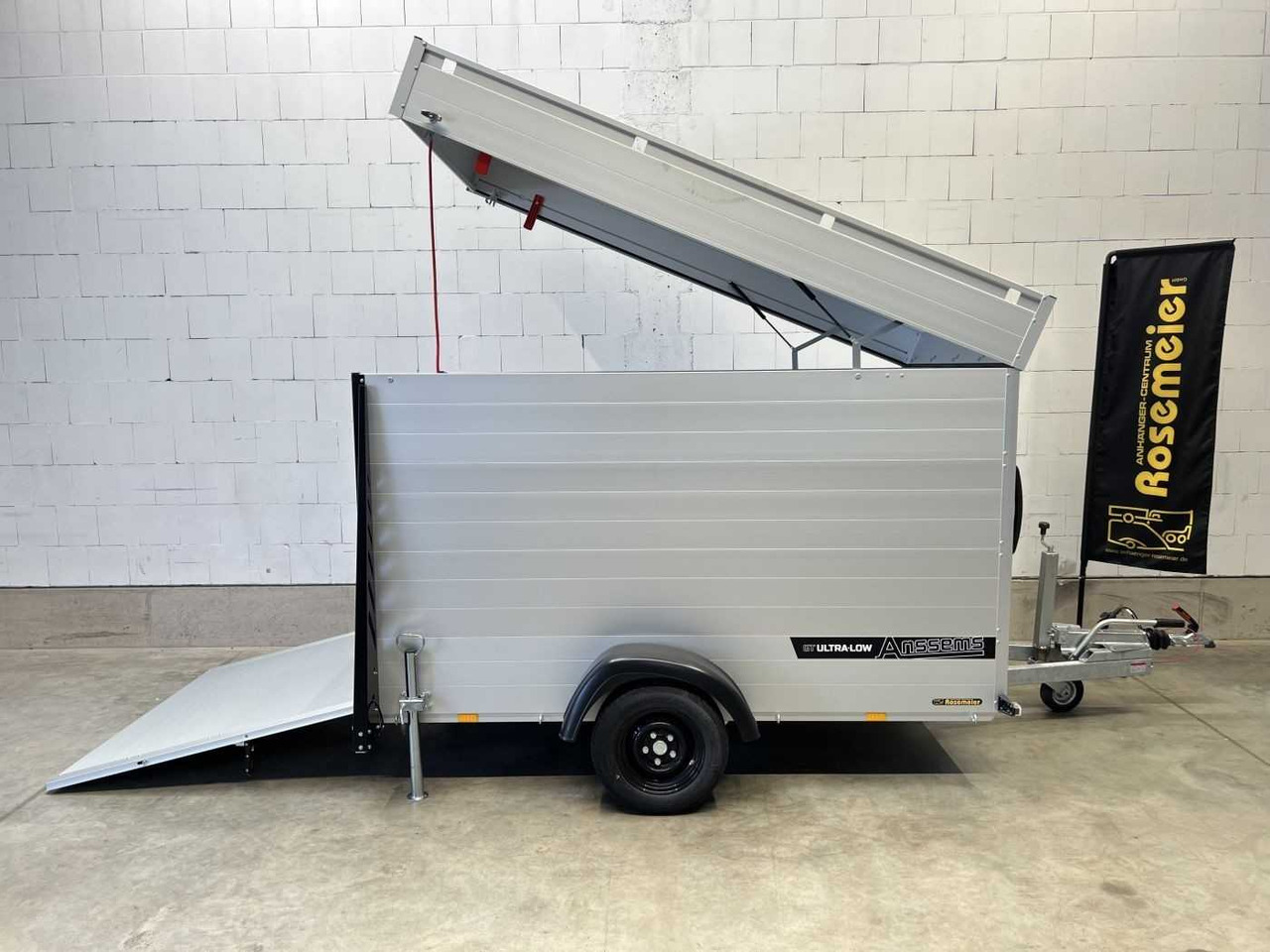 ANSSEMS GTB 1350 VT3 Ultra Low Deckelanhänger - Car trailer: picture 1 ANSSEMS GTB 1350 VT3 Ultra Low Deckelanhänger - Car trailer: picture 1